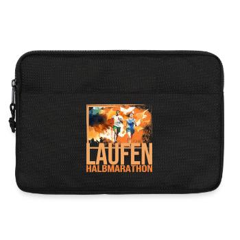 Laufen - Halbmarathon - Laptoptasche 13" - Schwarz - Vorne