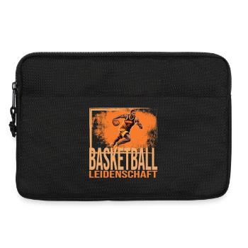 Basketball Leidenschaft - Laptoptasche 13" - Schwarz - Vorne
