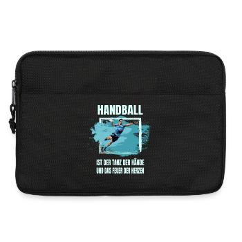 Handball - Laptoptasche 13" - Schwarz - Vorne