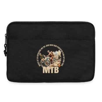 Nichts ist so Aufregend wie die Jagd... - MTB - Laptoptasche 13" - Schwarz - Vorne