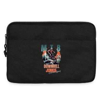 Downhill Junkie - Laptoptasche 13" - Schwarz - Vorne