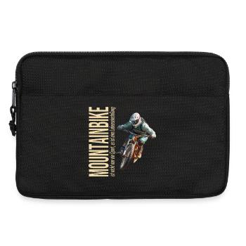 Mountainbike ist nicht nur ein Sport - Laptoptasche 13" - Schwarz - Vorne