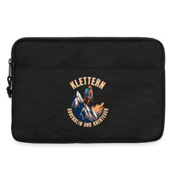 Adrenalin und Abenteuer - Laptoptasche 13" - Schwarz - Vorne