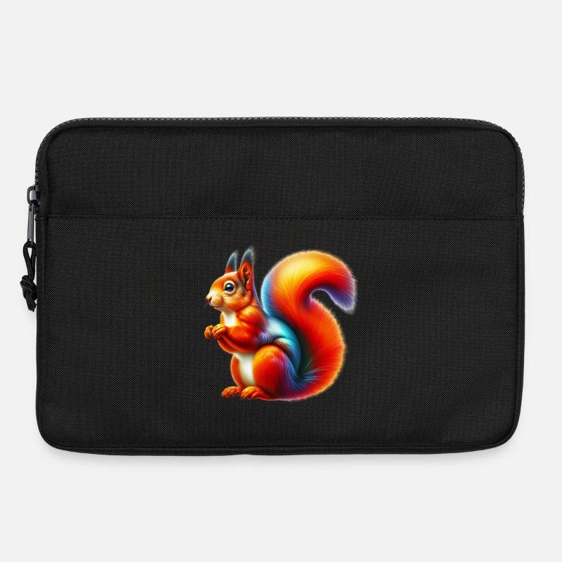 Eichhörnchen - Laptoptasche 13" - Schwarz