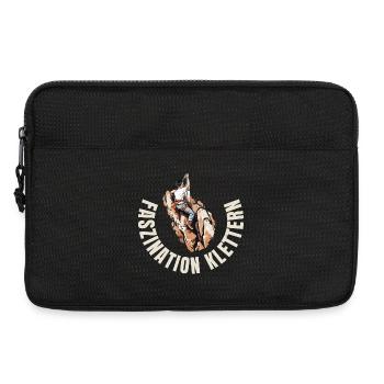 Faszination Klettern - Laptoptasche 13" - Schwarz - Vorne