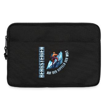Auf den Gipfeln der Welt - Laptoptasche 13" - Schwarz - Vorne