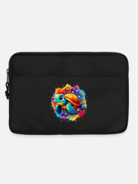 Schildkröte - Laptoptasche 13" - Schwarz