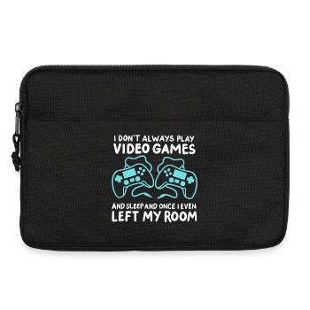 Gamer Gaming - Laptoptasche 13" - Schwarz - Vorne