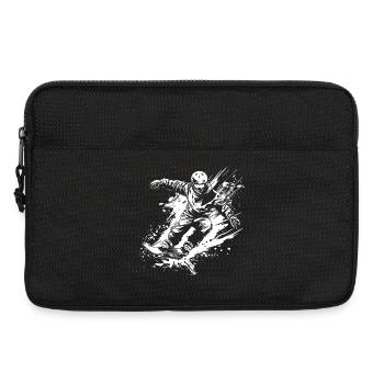 Snowboarder - Laptoptasche 13" - Schwarz - Vorne