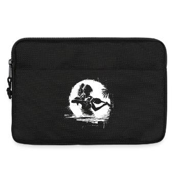Weiblicher Violinist - Laptoptasche 13" - Schwarz - Vorne