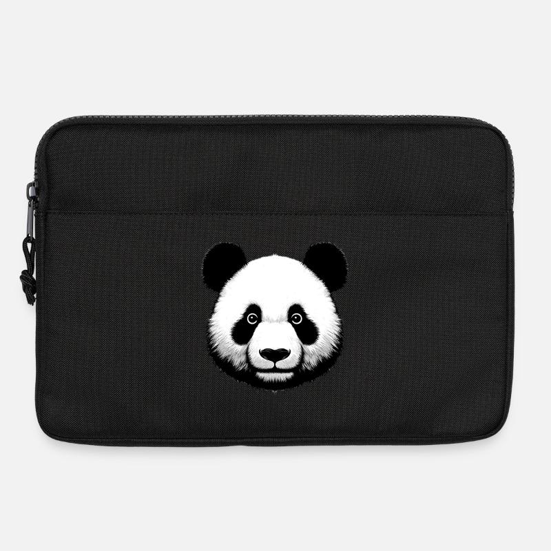 Panda - Laptoptasche 13" - Schwarz