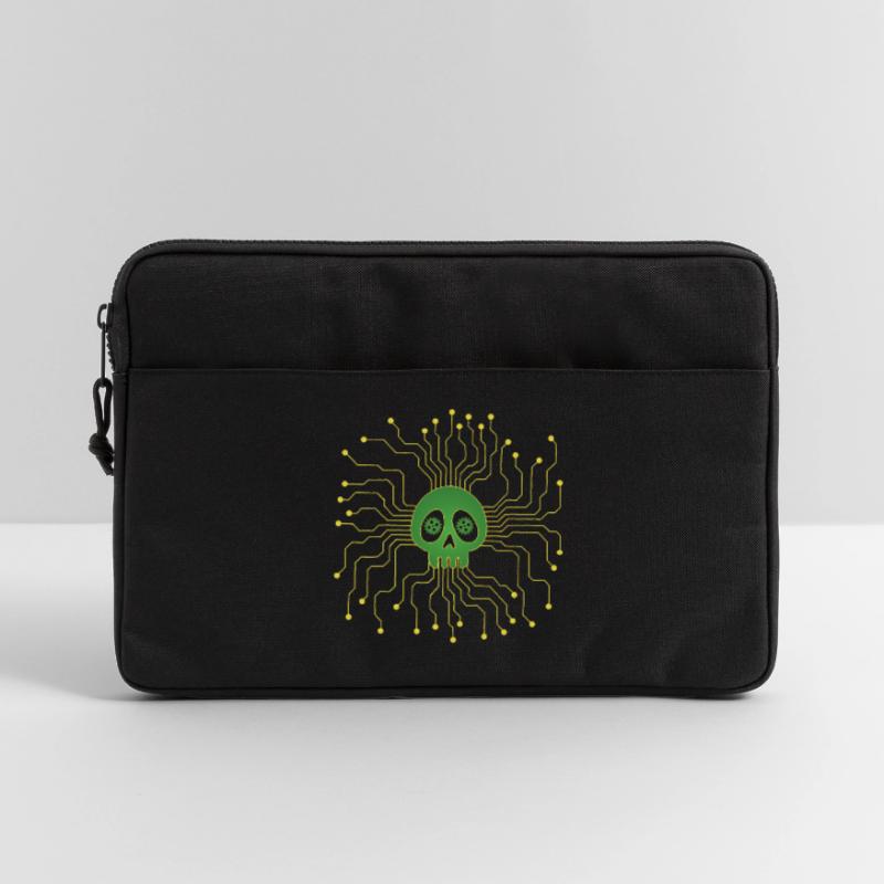 Microprocessor skull Laptop bag 13"