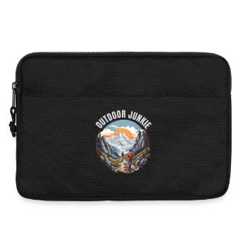 Outdoor Junkie - Laptoptasche 13" - Schwarz - Vorne