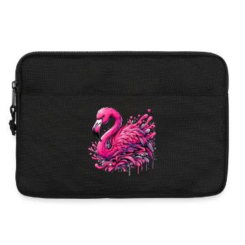 Flamingo - Laptoptasche 13" - Schwarz - Vorne