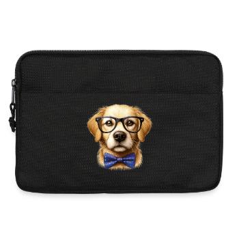 Hund - Laptoptasche 13" - Schwarz - Vorne