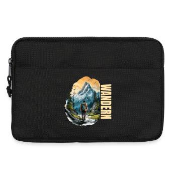 Wandern - Laptoptasche 13" - Schwarz - Vorne