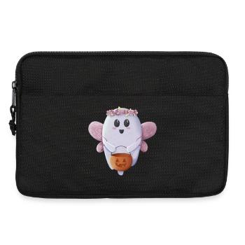 Sweet Ghost Ready for Halloween - Laptop bag 13" - black - Front