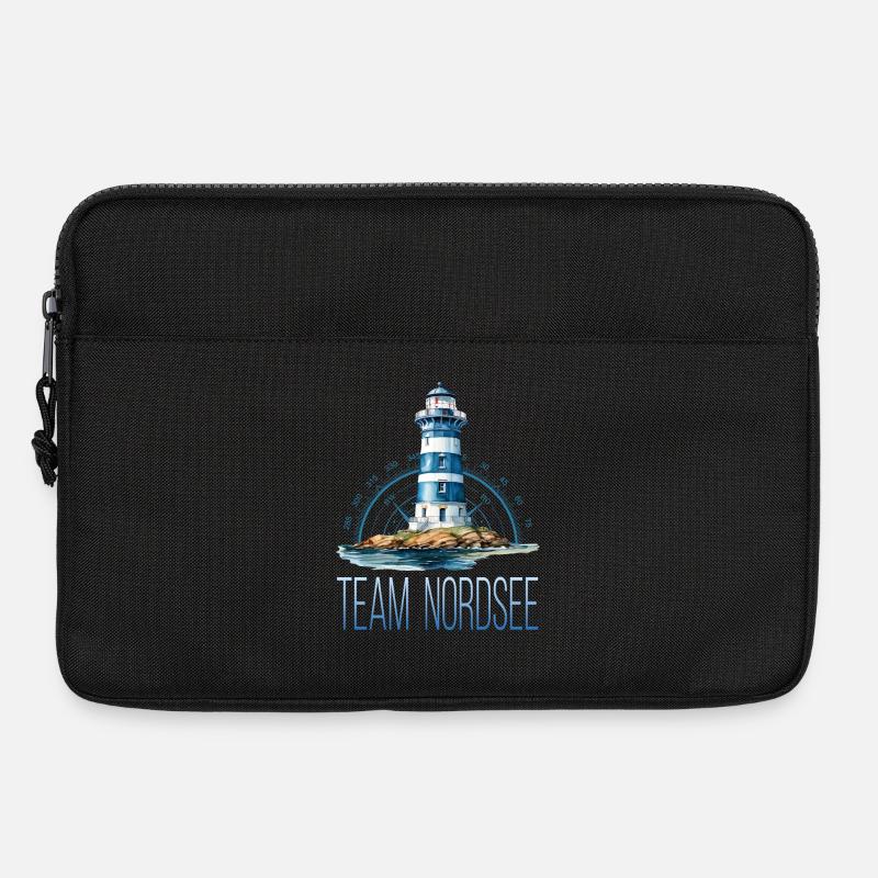 Team Nordsee - Laptoptasche 13" - Schwarz