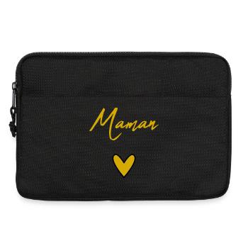 BONNE FÊTE. BONNE FÊTE MAMAN. MAMAN - Sacoche pour ordinateur portable 13 pouces - noir - Devant