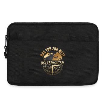 Das Tor zur Welt - Boltenhagen - Laptoptasche 13" - Schwarz - Vorne