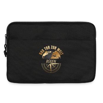 Das Tor zur Welt - Rügen - Laptoptasche 13" - Schwarz - Vorne