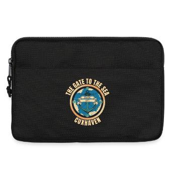 The Gate to the Sea - Cuxhaven - Laptoptasche 13" - Schwarz - Vorne