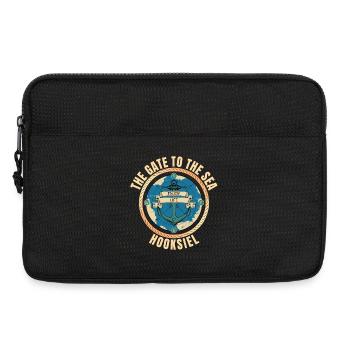 The Gate to the Sea - Hooksiel - Laptoptasche 13" - Schwarz - Vorne