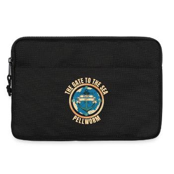 The Gate to the Sea - Pellworm - Laptoptasche 13" - Schwarz - Vorne
