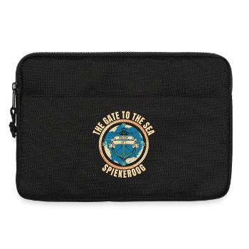 The Gate to the Sea - Spiekeroog - Laptoptasche 13" - Schwarz - Vorne