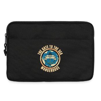 The Gate to the Sea - Wangerooge - Laptoptasche 13" - Schwarz - Vorne