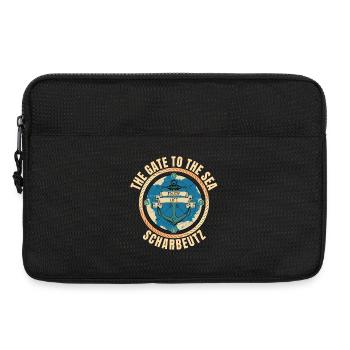 The Gate to the Sea - Scharbeutz - Laptoptasche 13" - Schwarz - Vorne