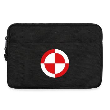 Schachbrett KOŁO PL Weiß Rot Polen Polen Polen - Laptoptasche 13" - Schwarz - Vorne