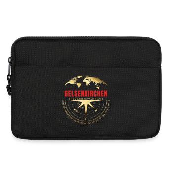 Koordinaten Gelsenkirchen - Laptoptasche 13" - Schwarz - Vorne