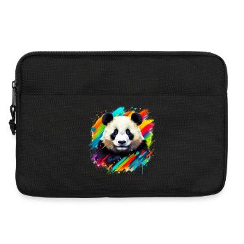 Panda - Laptoptasche 13" - Schwarz - Vorne