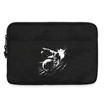 Graphiques de bowling - Sacoche pour ordinateur portable 13 pouces - noir - Devant