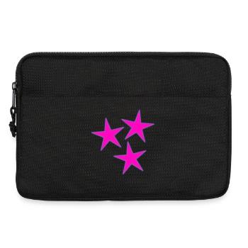 ETOILE. ETOILES. NOËL. CHRISTMAS. JOUR DE L'AN - Sacoche pour ordinateur portable 13 pouces - noir - Devant