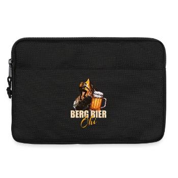 Berg Bier Öhi - Laptoptasche 13" - Schwarz - Vorne