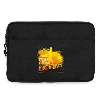 42 KM - Marathon - Laptoptasche 13" - Schwarz - Vorne