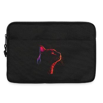 Cat Vintage - Laptop bag 13" - black - Front