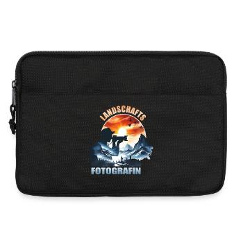 Landschafts Fotografin - Laptoptasche 13" - Schwarz - Vorne