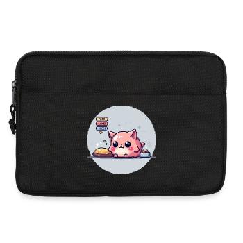 Pixel Pet - Retro Gaming - Laptoptasche 13" - Schwarz - Vorne
