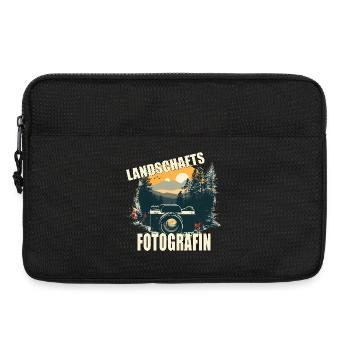 Landschafts Fotografin - Laptoptasche 13" - Schwarz - Vorne