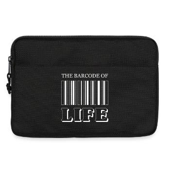 The Barcode of Life / Der Strichcode des Lebens - Laptop bag 13" - black - Front
