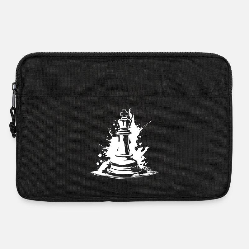 Schachfigur - Laptoptasche 13" - Schwarz