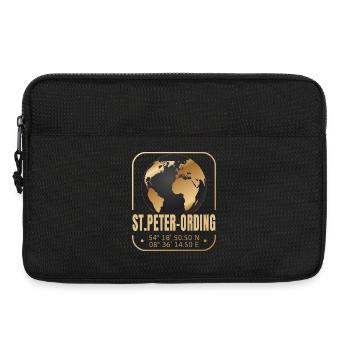 St.Peter-Ording - Laptoptasche 13" - Schwarz - Vorne