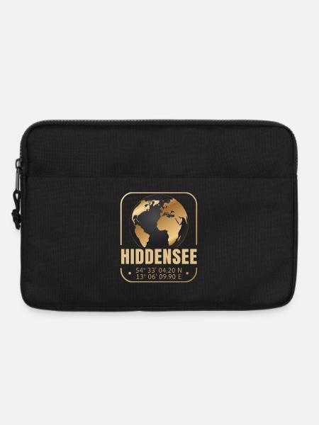 Hiddensee - Laptoptasche 13" - Schwarz