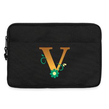 V - Sacoche pour ordinateur portable 13 pouces - noir - Devant