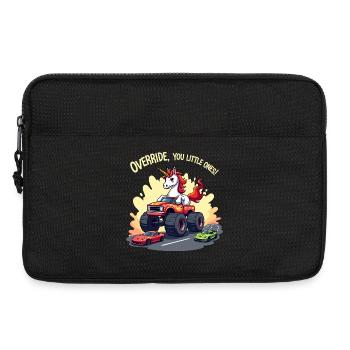 Monster Truck Unicorn - Laptop bag 13" - black - Front