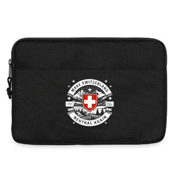 make Switzerland neutral again - Laptop bag 13" - black - Front