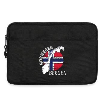 Bergen - Laptoptasche 13" - Schwarz - Vorne